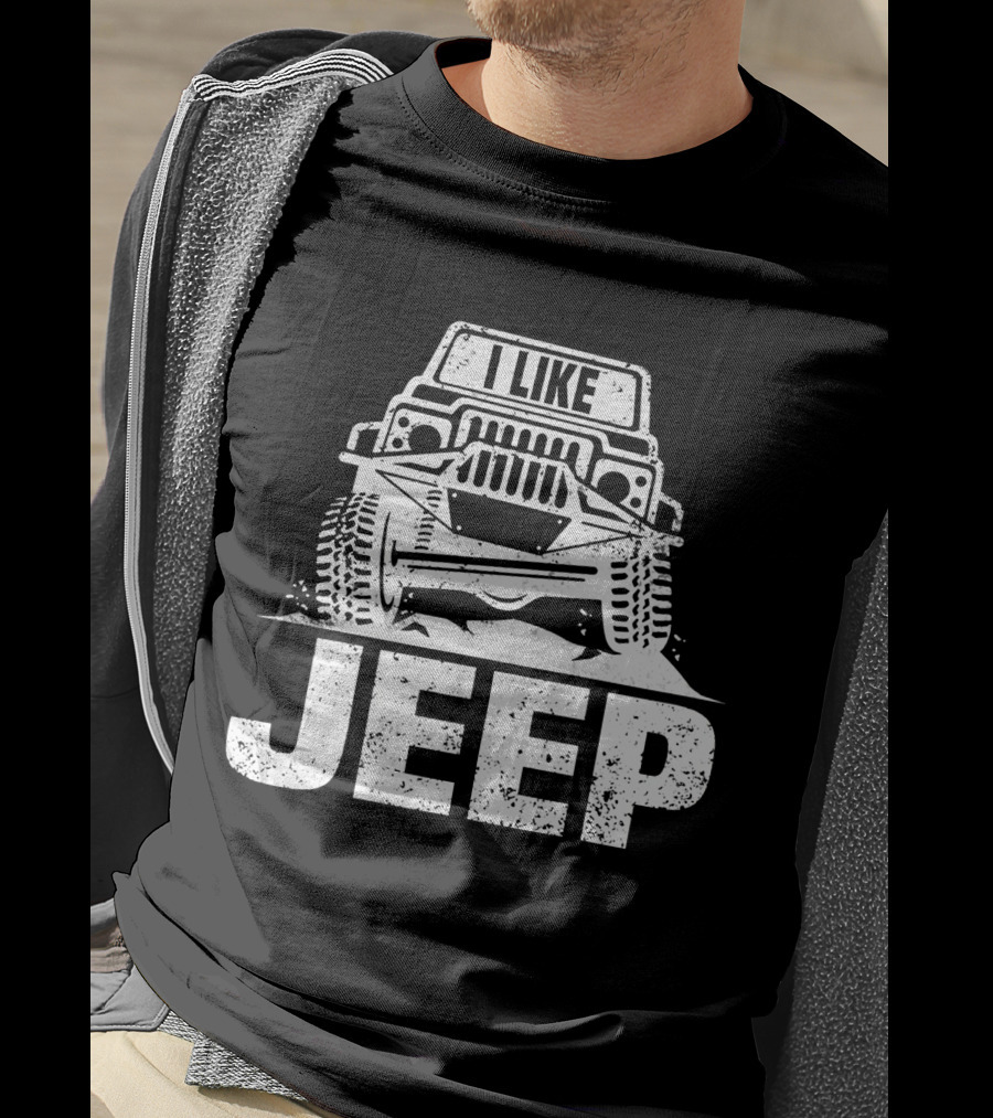I Like JEEP Rugged Adventure 4x4 Offroad T-Shirt