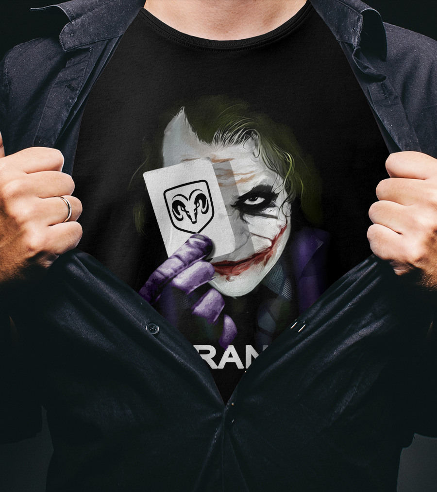 Durango Joker Holding Ram Card T-Shirt