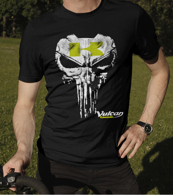 Kawasaki Vulcan Skull Icon 01 T-Shirt