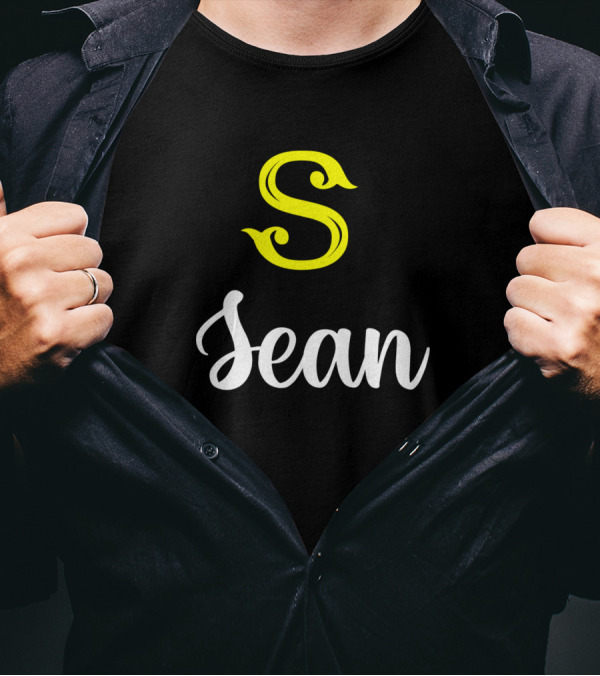 S Sean Sean Surname Sean Second Name T-Shirt