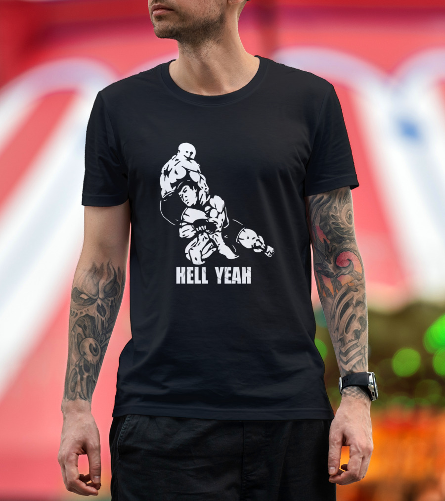 Hell Yeah Football Tackle T-Shirt