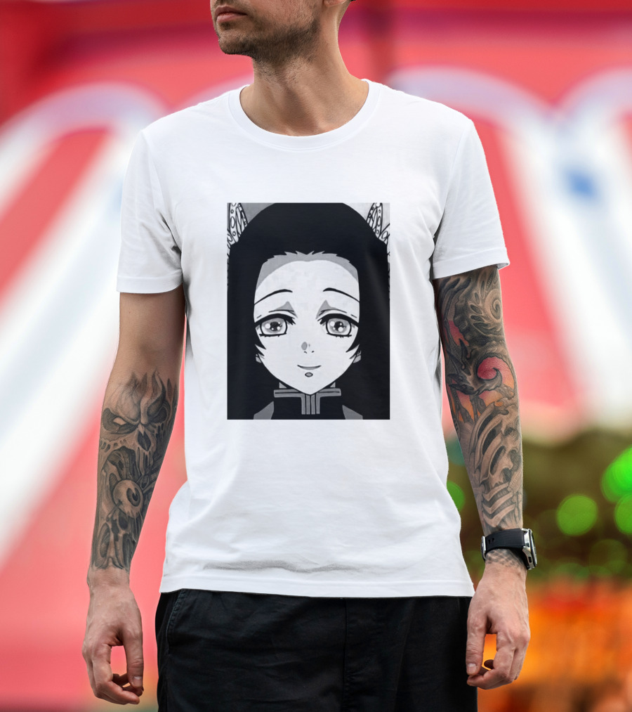 Kanae Kocho Butterfly Hair Demon Slayer Anime Character Fan T-Shirt