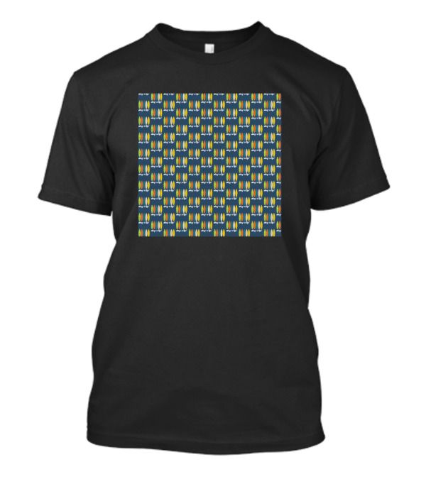 Surf Is Up Retro Surfboard T-Shirt