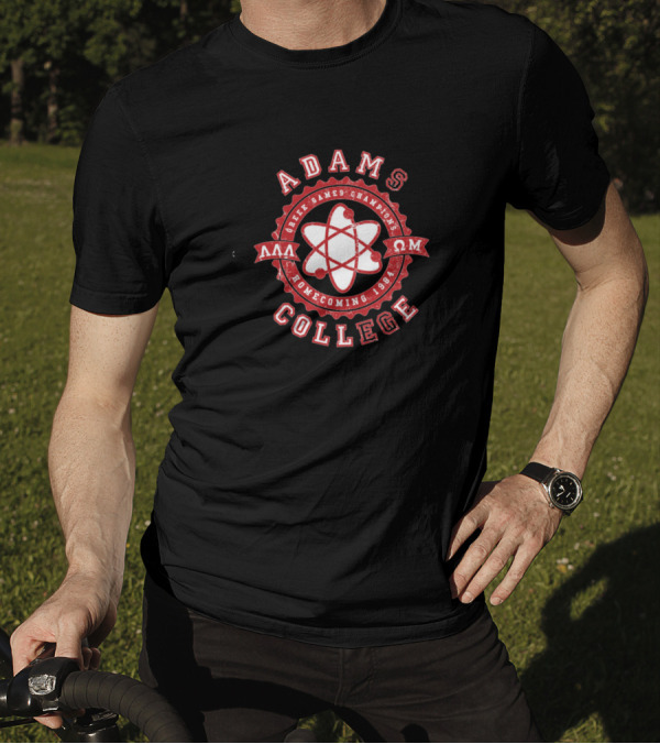 Adams College Lambda Lambda Lambda Omega Moo Greek Games Champions Homecoming 1984 Revenge Of The Nerds T-Shirt