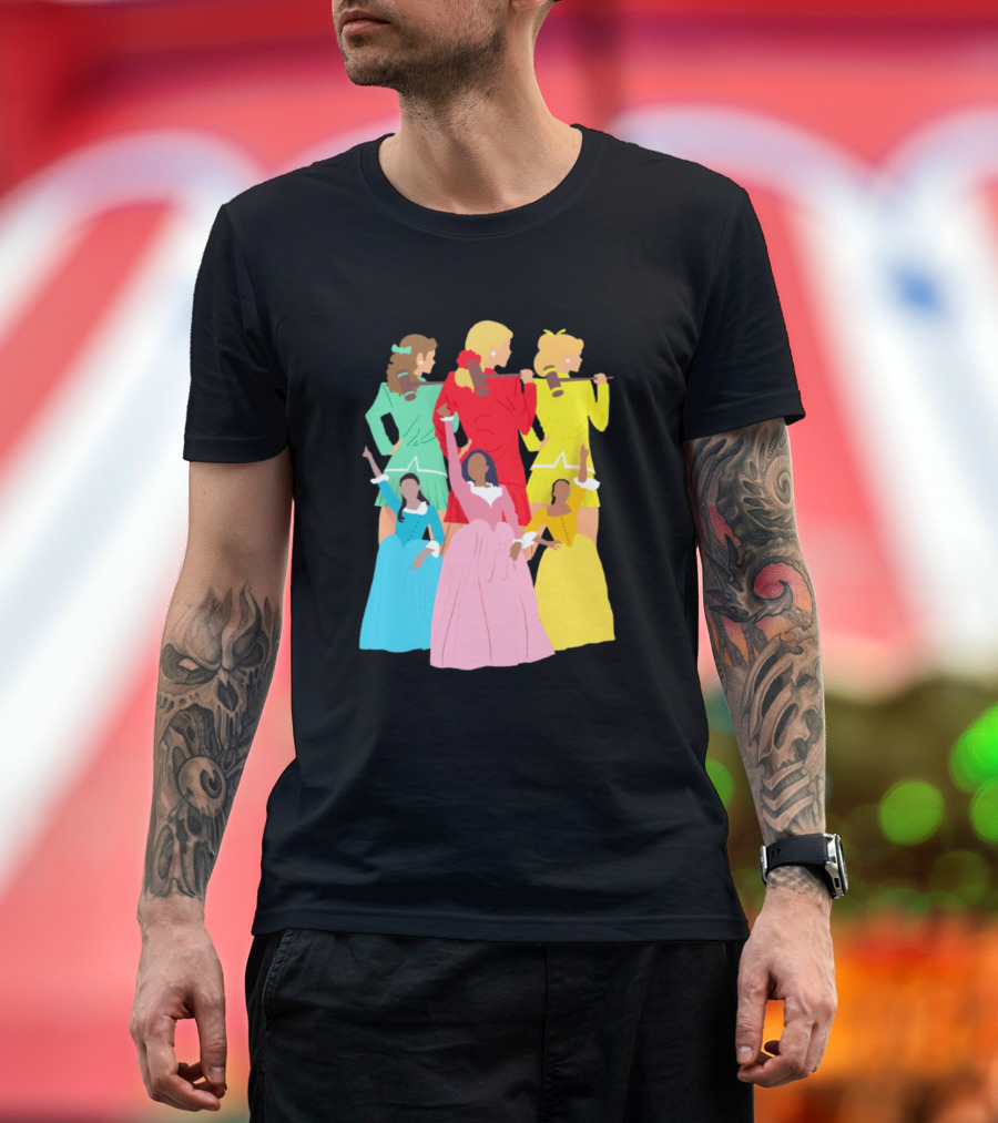 Heathers X Hamilton Crossover Ensemble Broadway Mashup T-Shirt