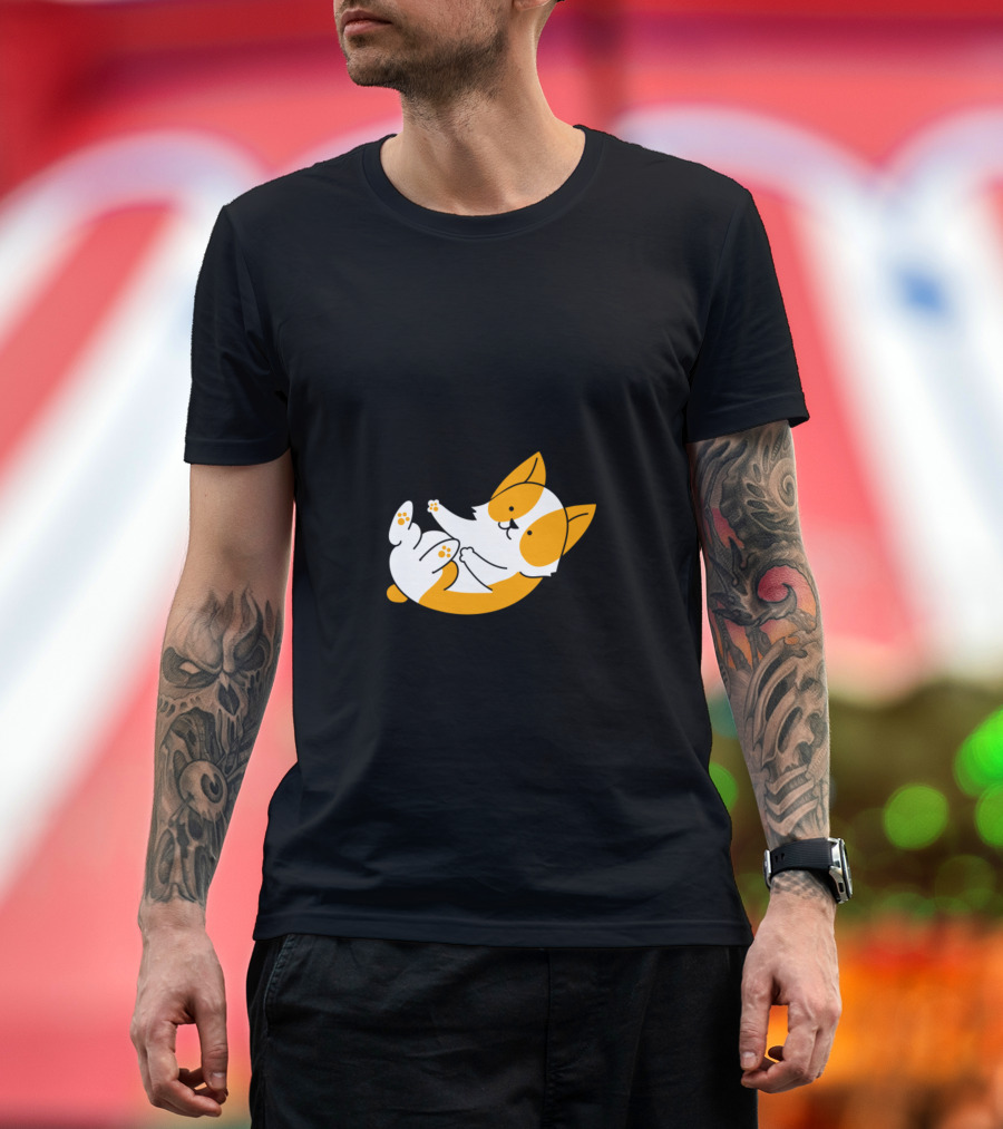 I'm Only Doing This for Pizza Cat Exercising T-Shirt