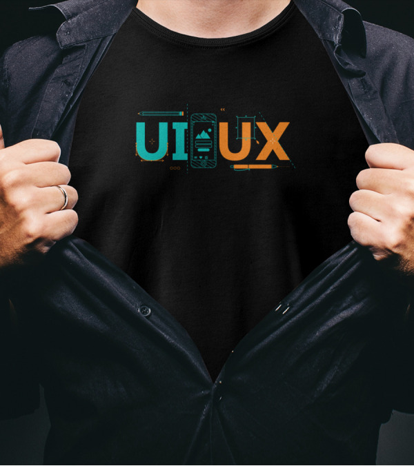 UI UX Designer Smartphone Elements T-Shirt