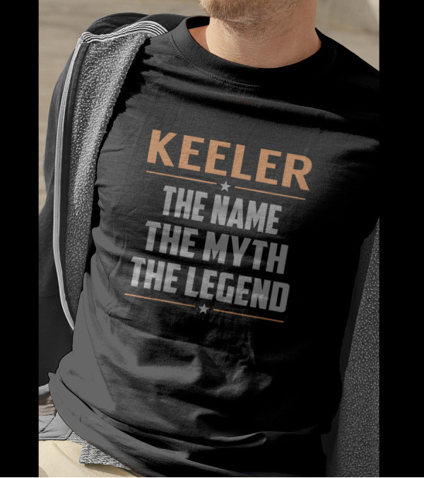 Keeler The Name The Myth The Legend Iconic T-Shirt