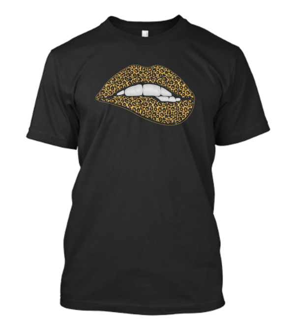 Lips Leopard Bite T-Shirt