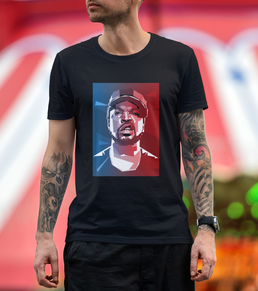 Ice Cube Pop Art Portrait T-Shirt
