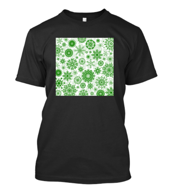 Snowflake Green T-Shirt