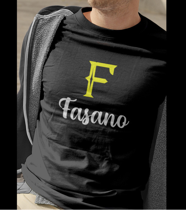 Fasano F Initial Surname Second Name T-Shirt