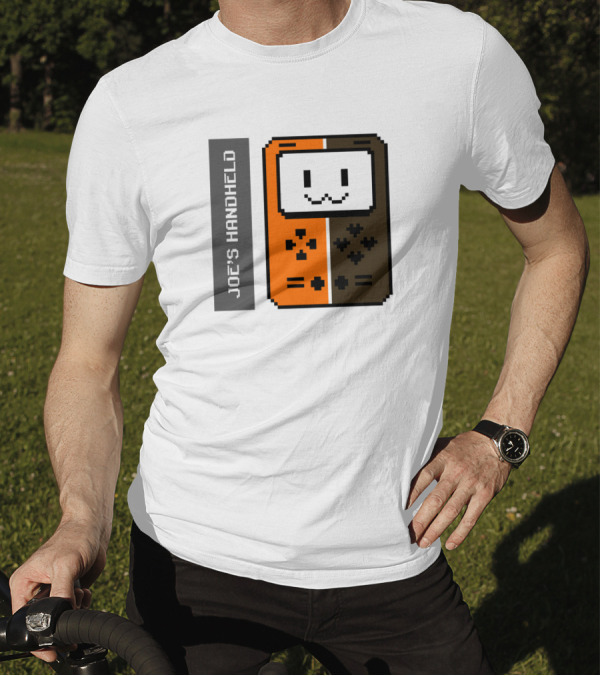 JOE'S HANDHELD PUSH START TO ENTER Retro Gaming Console T-Shirt