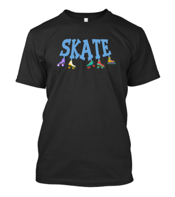 SKATE Roller Skates Inline Skating Rollerblading T-Shirt