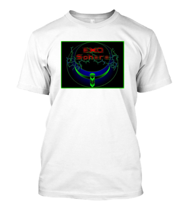 Exo Sphere Studios 2012 Blast From The Past Retro Futuristic T-Shirt