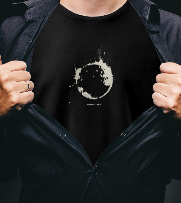 Arrival Language Alien UFO Bay T-Shirt