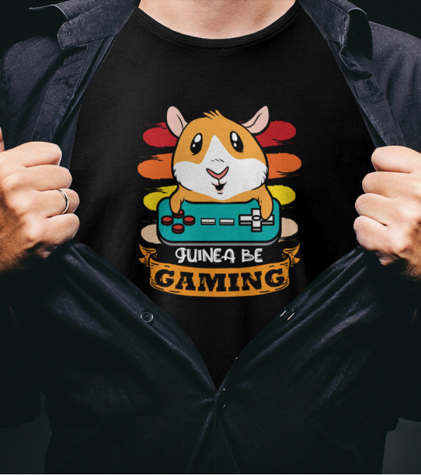 Guinea Be Gaming Controller Guinea Pig T-Shirt
