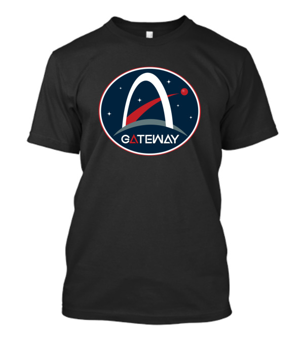 Gateway Moon Outpost NASA Inspired Space Patch T-Shirt