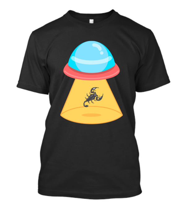 UFO Abduction Featuring Scorpion Capture T-Shirt