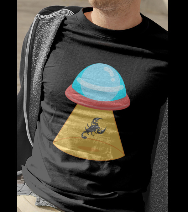 UFO Abduction Featuring Scorpion Capture T-Shirt