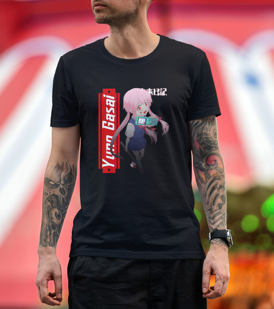 Yuno Gasai Mirai Nikki God Of Time And Space T-Shirt