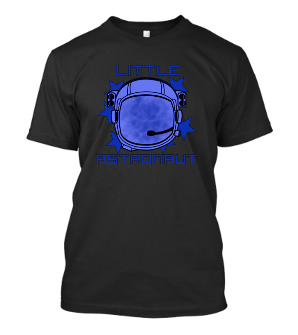LITTLE ASTRONAUT Space Helm And Stars T-Shirt