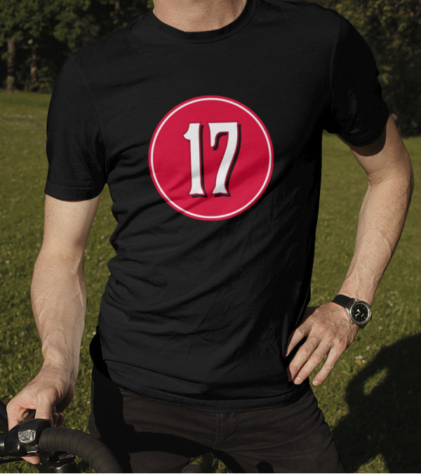 Brian Goodwin Number 17 Cincinnati Reds Jersey T-Shirt