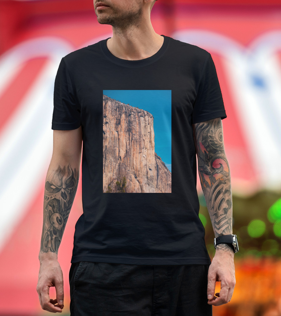 Photograph Of El Capitan Yosemite National Park T-Shirt