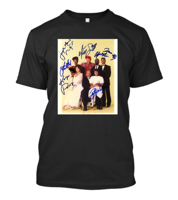 The Fresh Prince Of Bel Air Cast Photo T-Shirt
