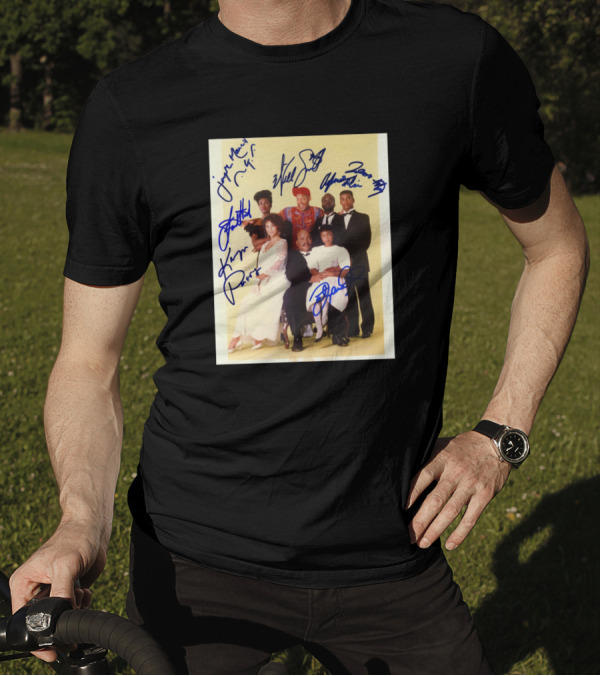 The Fresh Prince Of Bel Air Cast Photo T-Shirt
