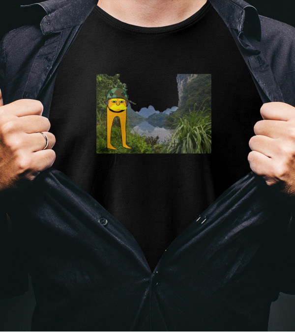 The Trees Are Speaking Vietnamese Lorax Jungle Scene T-Shirt