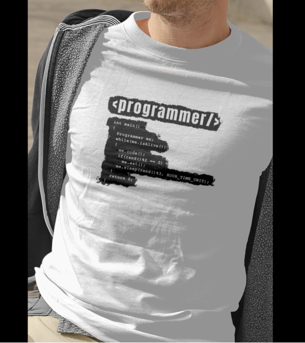 Programmer Code Loop Life Eat Sleep T-Shirt