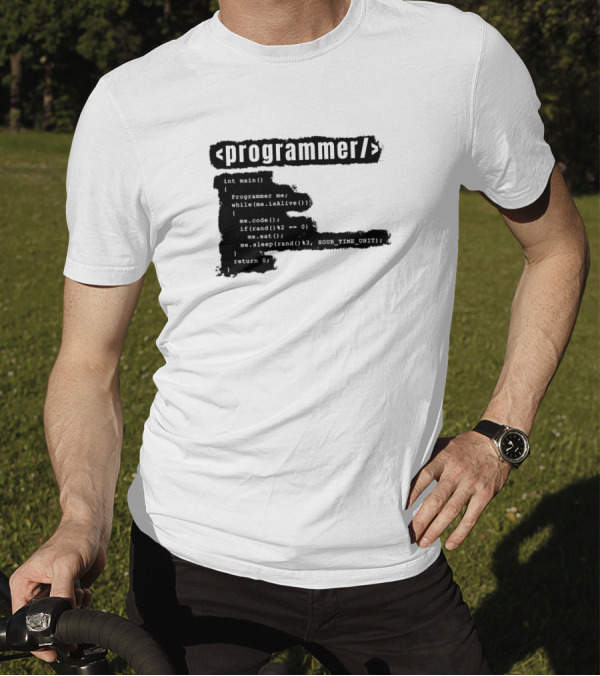 Programmer Code Loop Life Eat Sleep T-Shirt