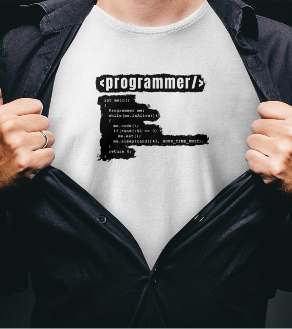 Programmer Code Loop Life Eat Sleep T-Shirt