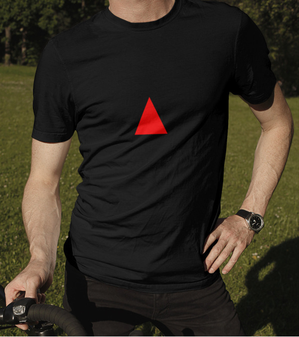 Veridian Dynamics Red Triangle Black Circle Logo Better Off Ted T-Shirt