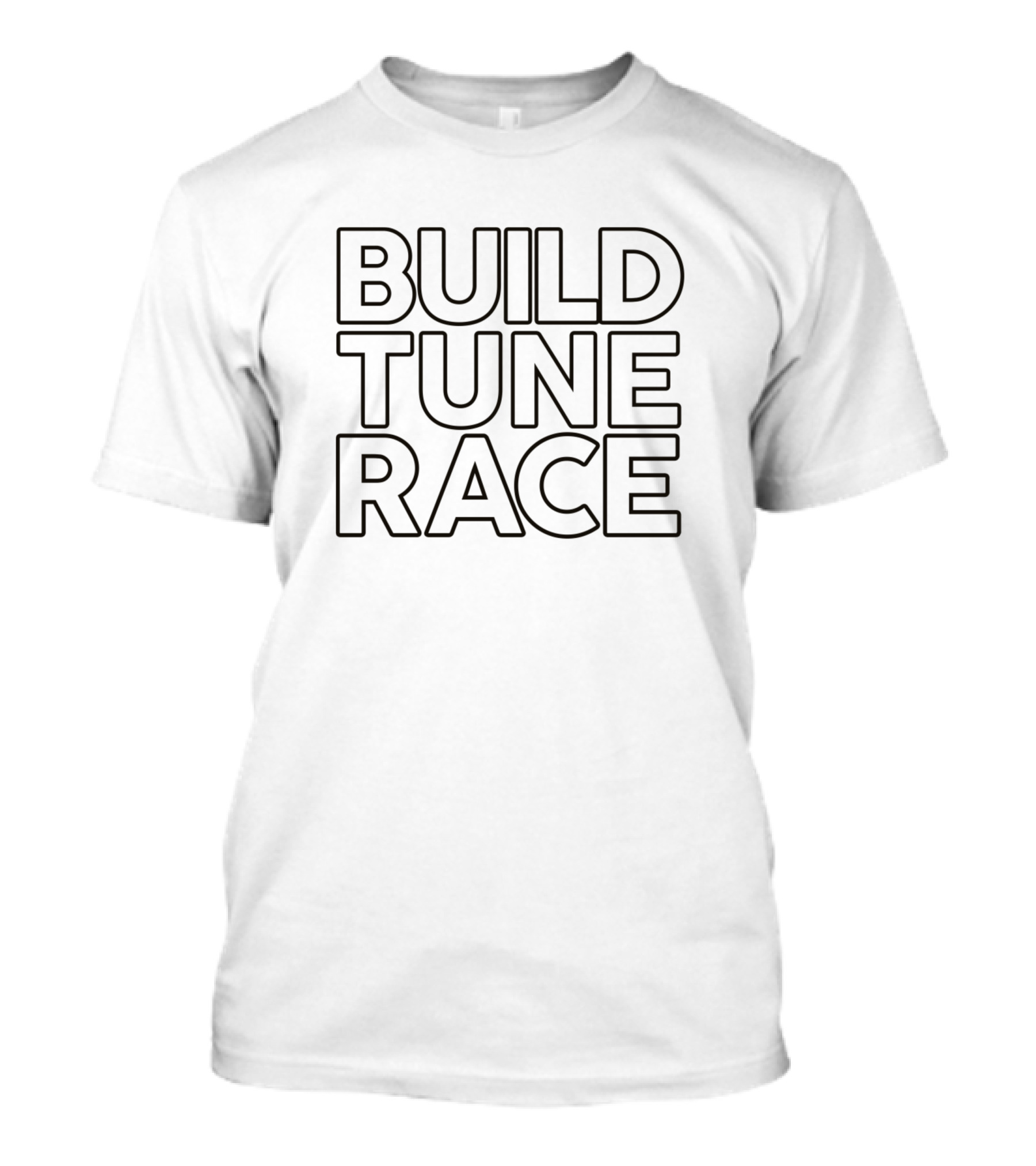 Build Tune Race Racing Culture Car Enthusiast Keywords T-Shirt