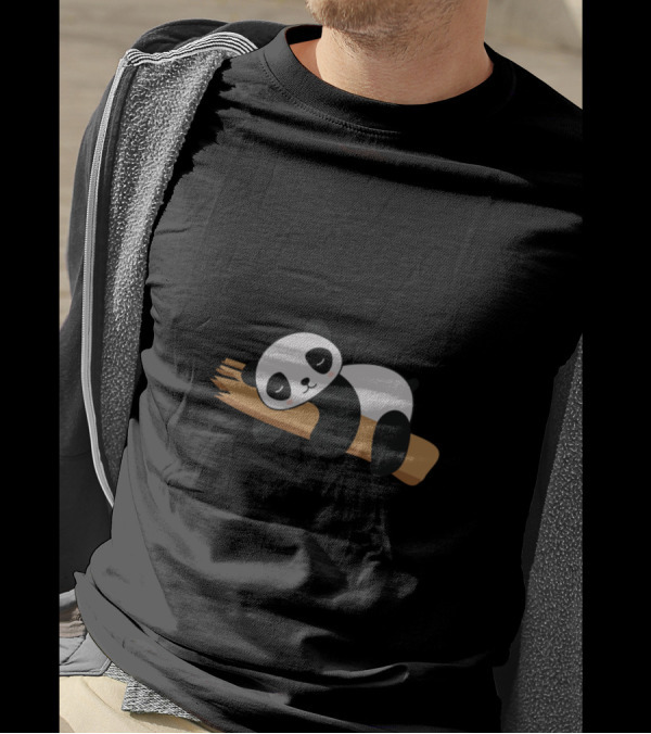Not To Brag But I Totally Got Out Of Bed Today Cute Sleeping Panda T-Shirt