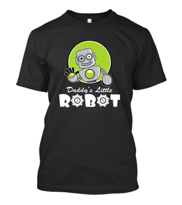 Daddy's Little Robot Boys Science T-Shirt