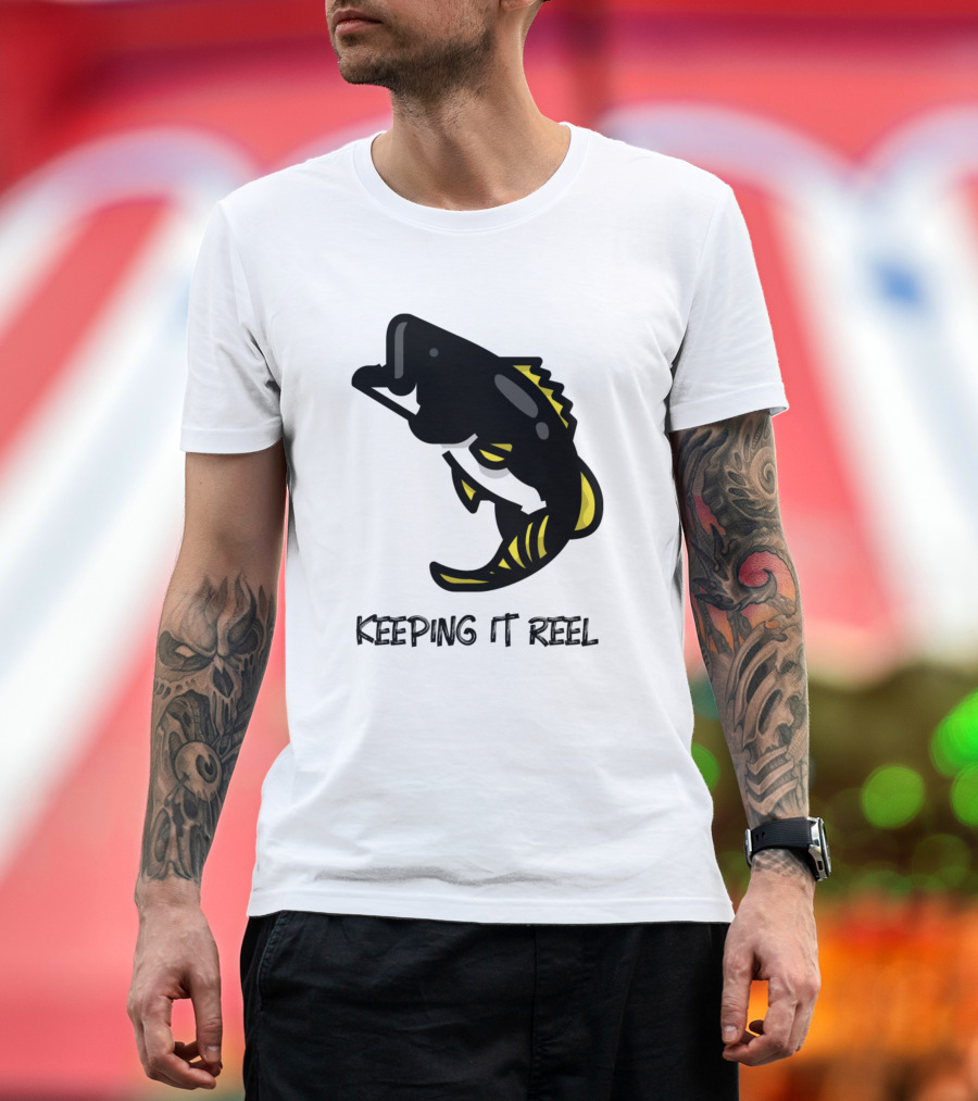 Keeping It Reel Bass Fishing T-Shirt