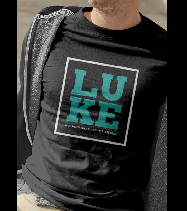 Luke 1:37 Nothing Shall Be Impossible T-Shirt