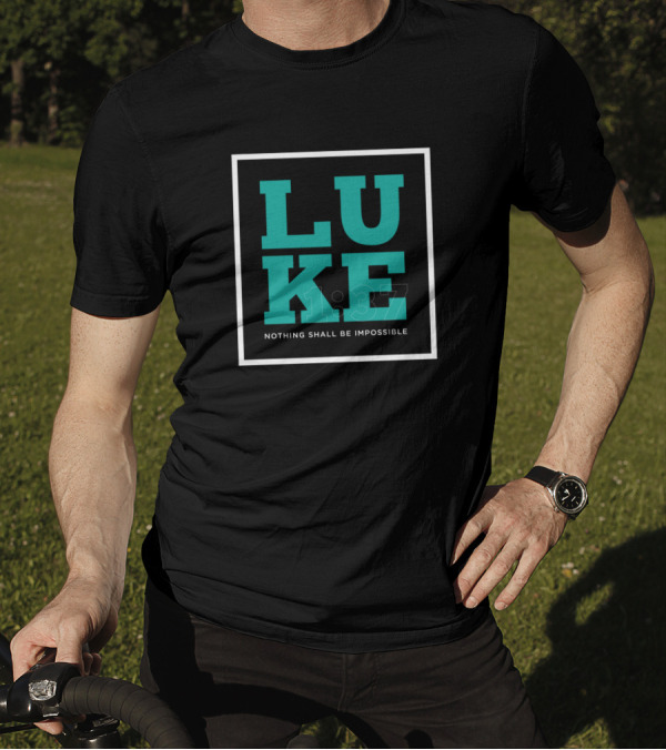 Luke 1:37 Nothing Shall Be Impossible T-Shirt