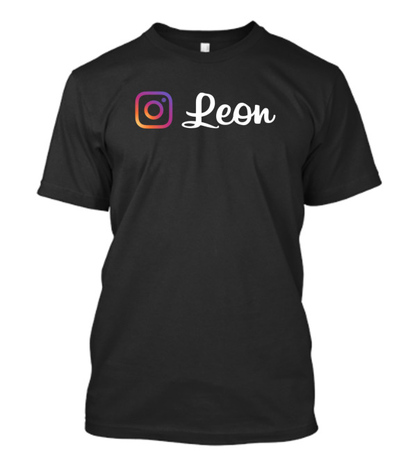 Leon Family Name Instagram T-Shirt