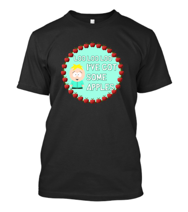 Loo Loo Loo I've Got Some Apples Apples Circle T-Shirt