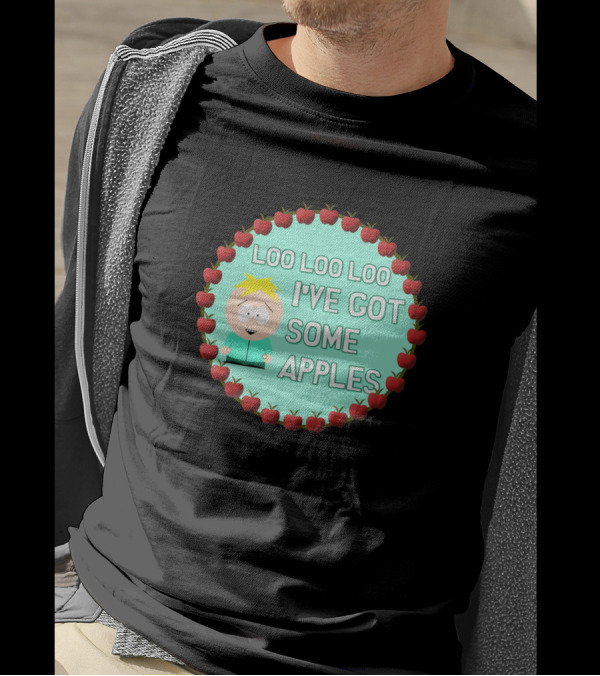 Loo Loo Loo I've Got Some Apples Apples Circle T-Shirt