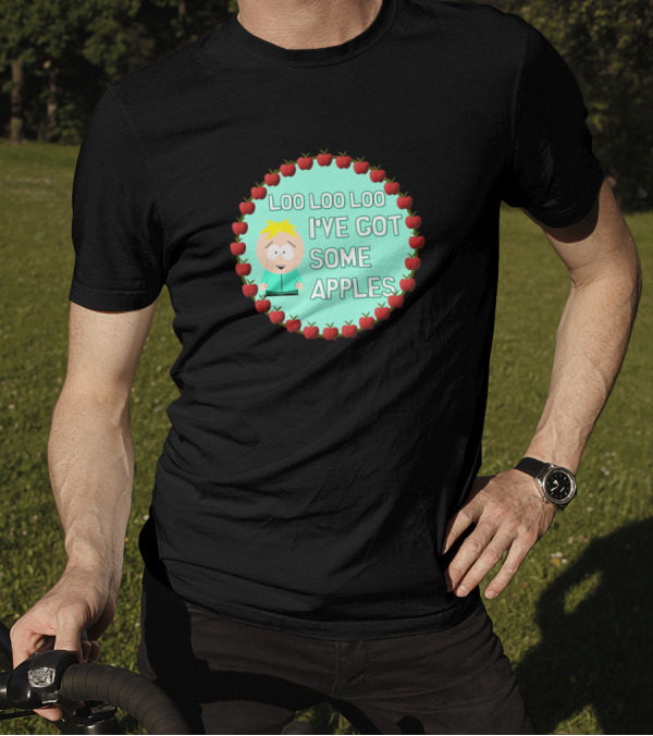 Loo Loo Loo I've Got Some Apples Apples Circle T-Shirt