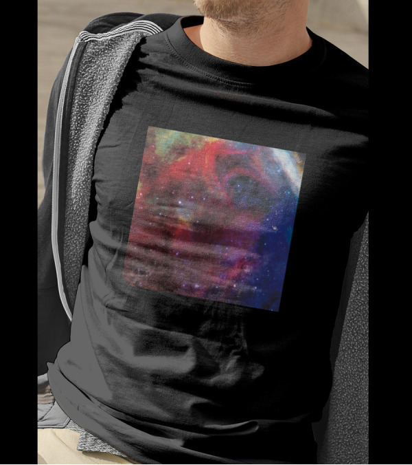 Space Galaxy Universe Science Outer Space Colorful Nebula T-Shirt