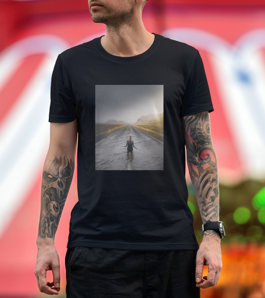 Swimming In Endless Road Illusion T-Shirt