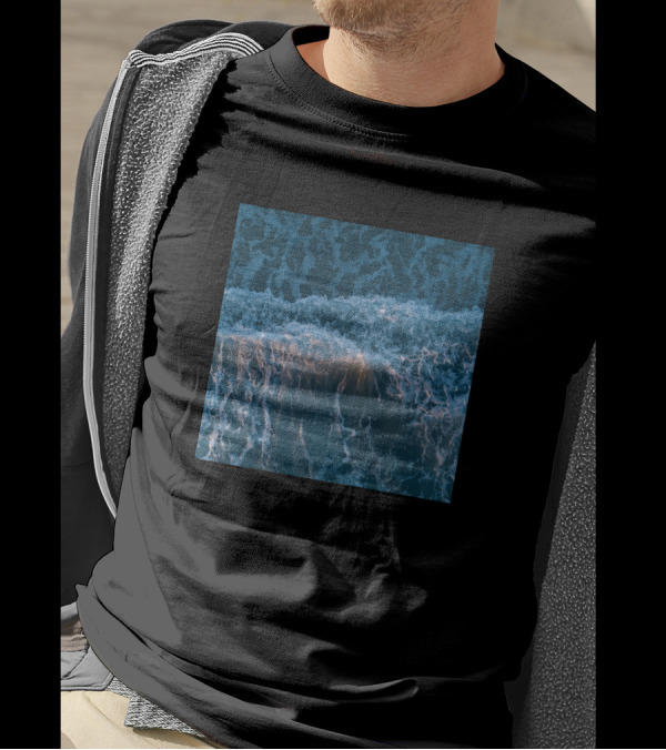 Clam Ocean View Relaxing Wave T-Shirt