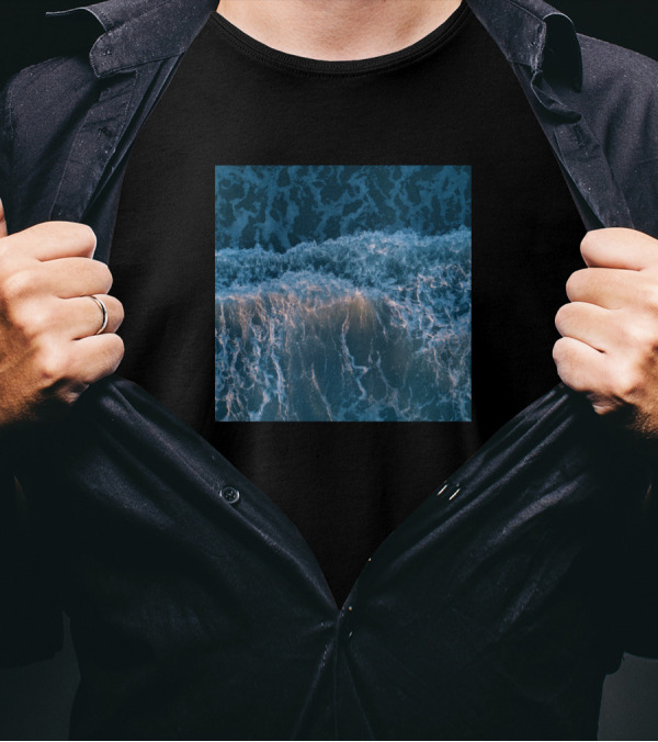 Clam Ocean View Relaxing Wave T-Shirt