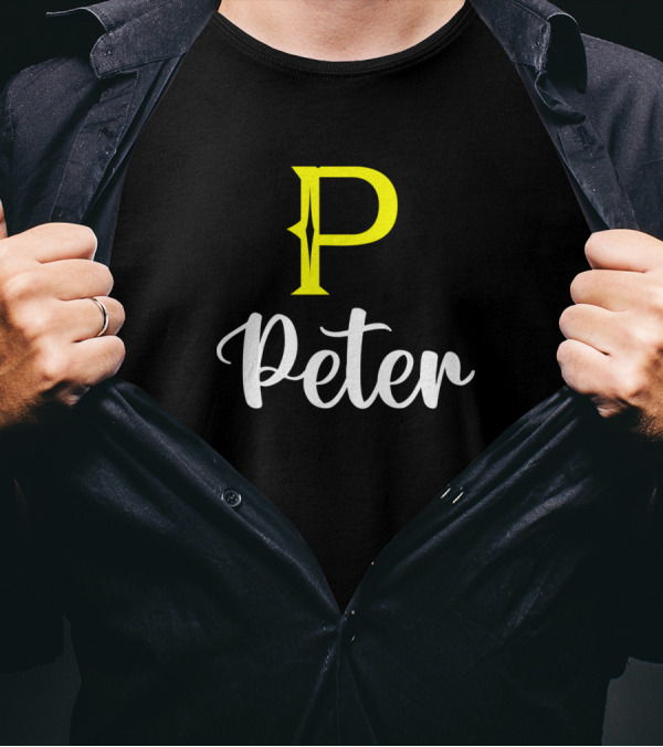 Peter P Peter Second Name Surname T-Shirt